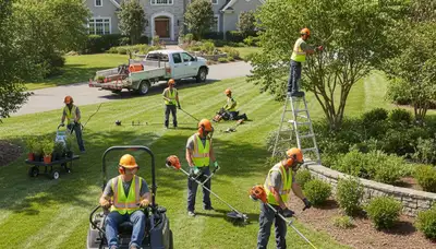 Wilmington, NC tree service crew handling tree removal and storm damage cleanup for coastal landscapes