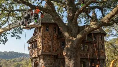 Tree service crew in Wilmington, NC providing professional tree removal and trimming services