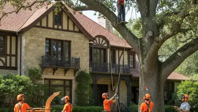 Tree removal crew serving Wilmington, NC for safe, professional tree service